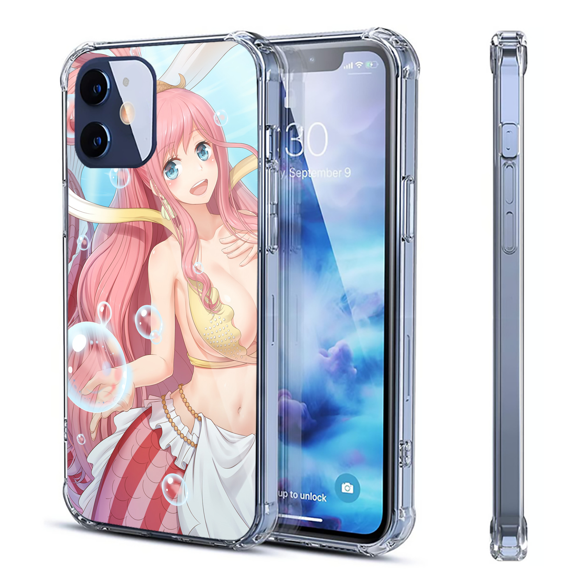 （画像用） ワンピース ONE PIECE 【iPhone 12シリーズ対応】透明スマホケース（クリアソフトケース）